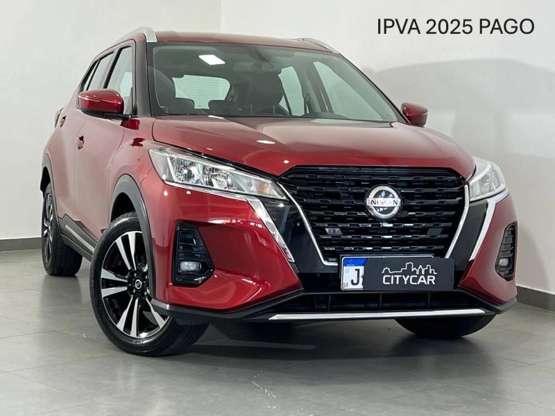 NISSAN - KICKS - 2021/2022 - Vermelha - R$ 103.900,00