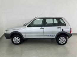 FIAT - UNO - 2009/2010 - Prata - R$ 25.900,00